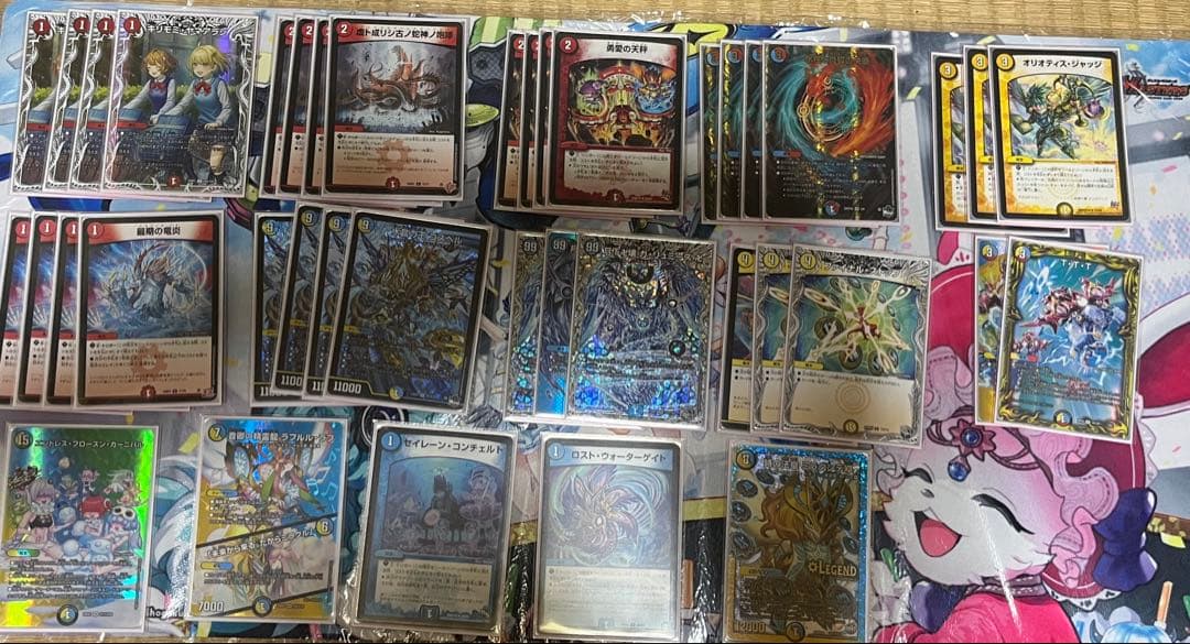 バ*ン様 デュエマ　ラッカゴスペル　デッキパーツセット デュエマ ラッカゴスペル デッキ ガリュミーズ型 水晶の王ゴスペル