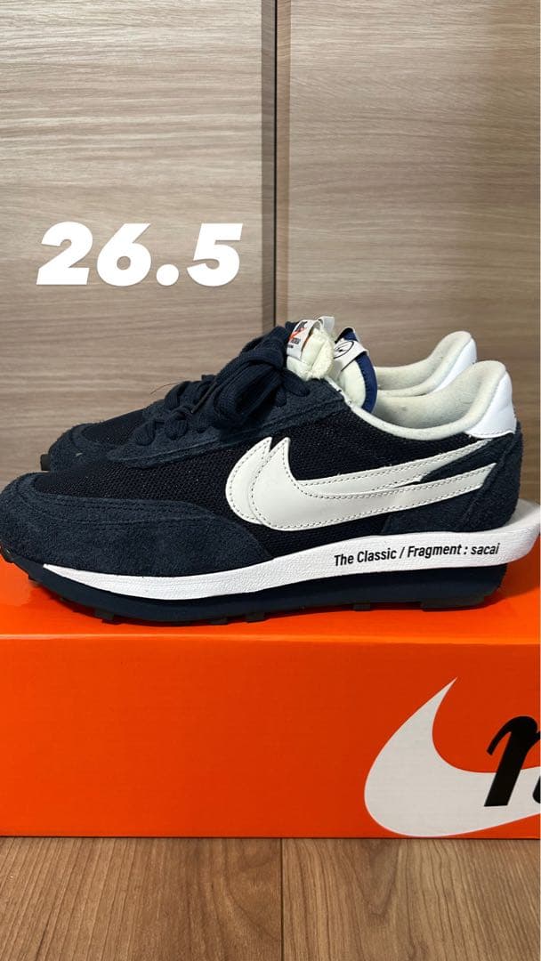 Fragment × sacai × Nike LD Waffle