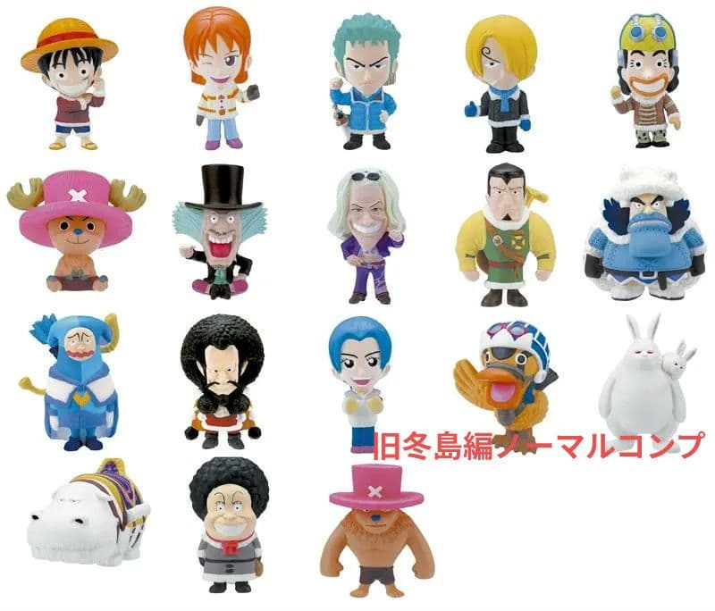 旧冬島編　ノーマル全18種コンプ　ワンピースアニキャラヒーローズ