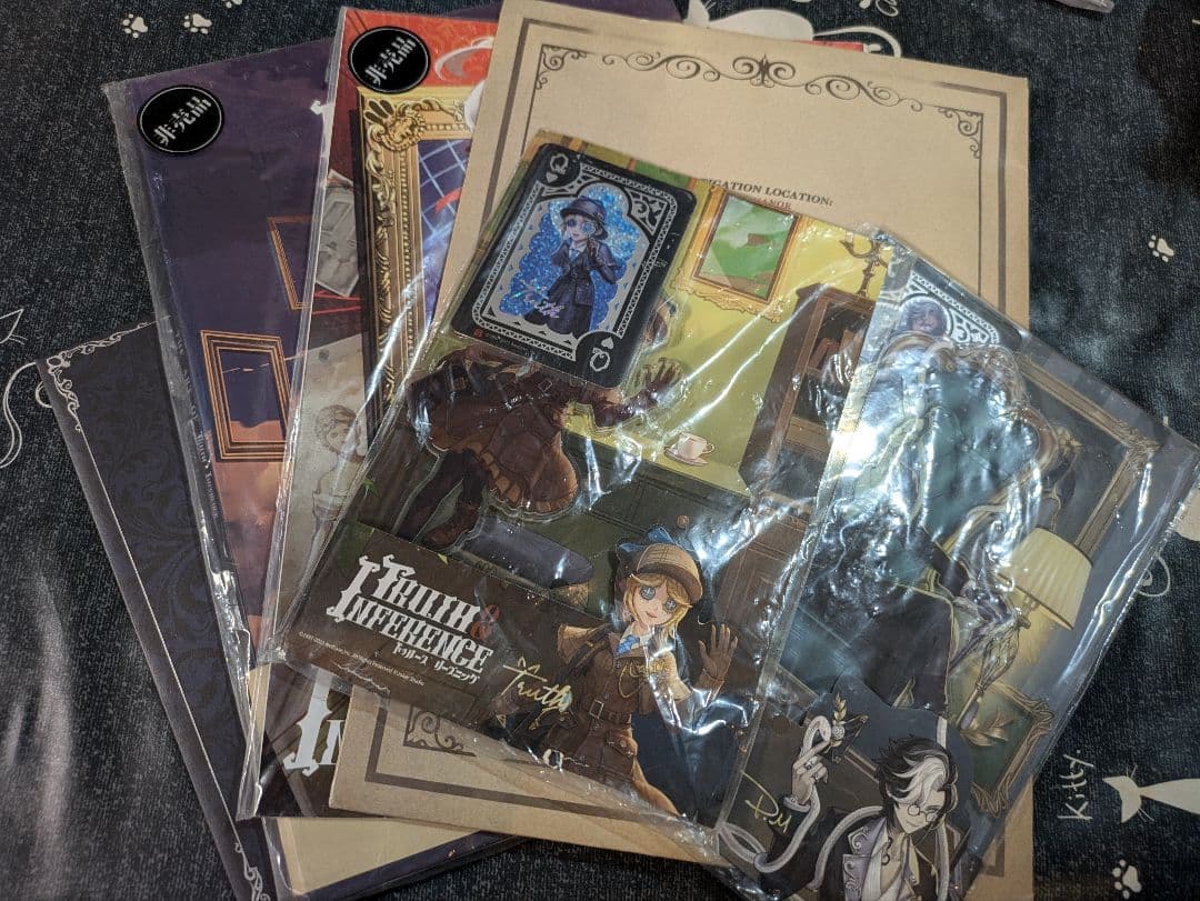 トゥルース＆リーズニング 漫画 デザインワーク キャラクターファイル アクスタ等 クリアファイル「二哈と彼の白猫師尊」01/墨燃&楚晩寧(描き下ろし