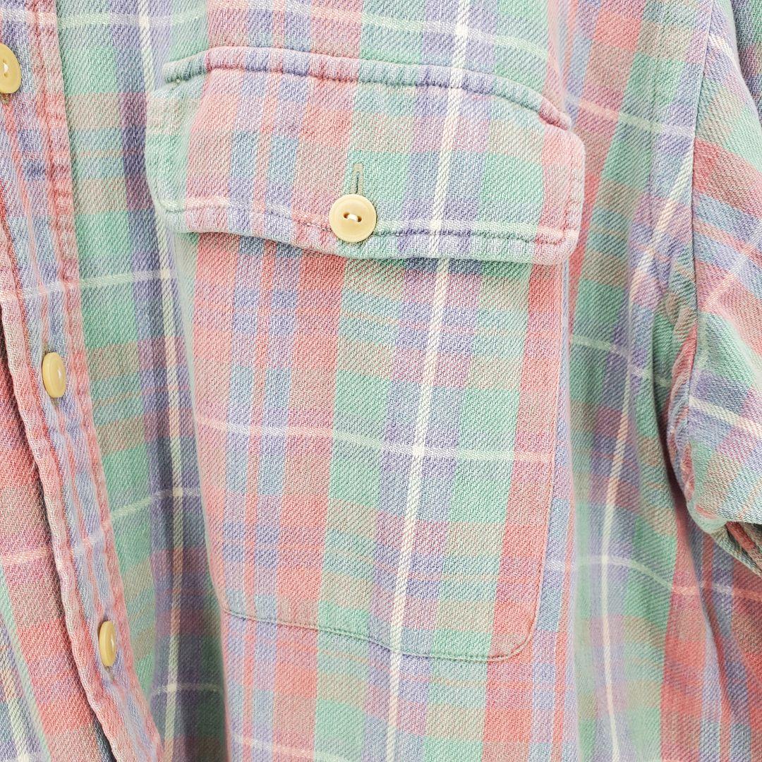 RRL 90S 初期 三ツ星タグ ネル シャツ 長袖 美品 vintage - メルカリ