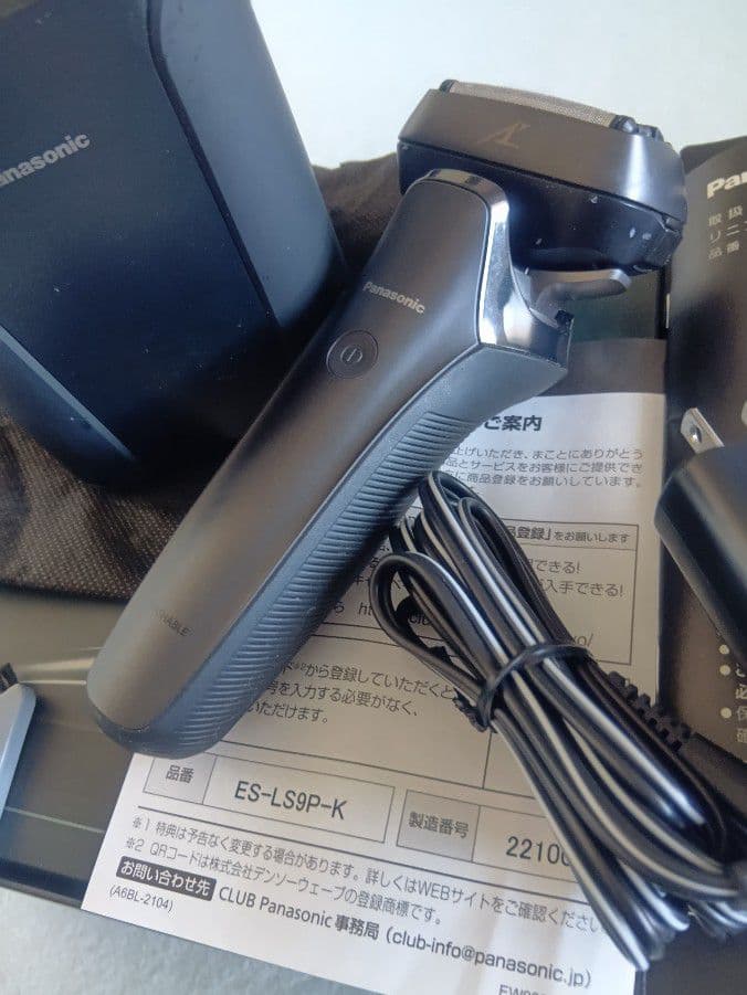 パナソニック最高峰深剃り 6枚刃 ES-LS9P-K 元箱入り 新品未使用