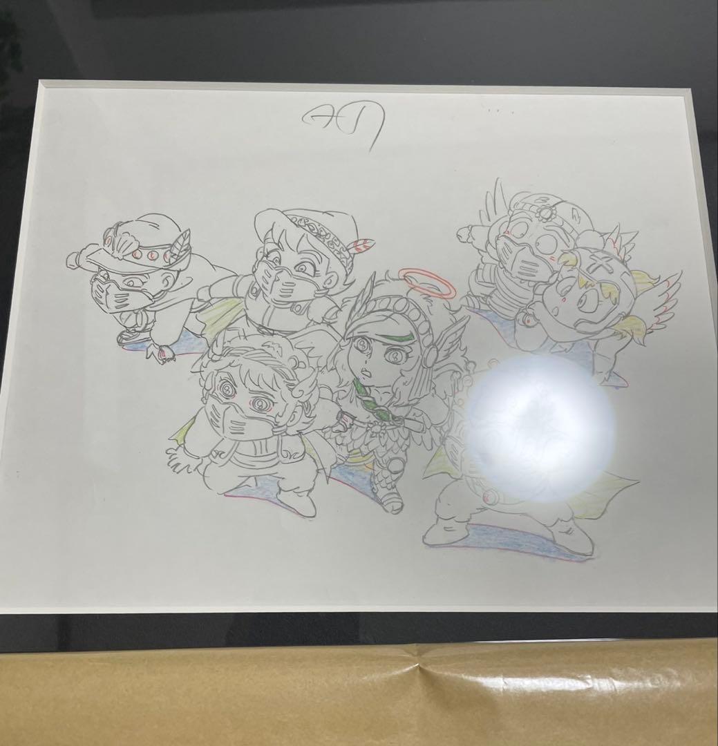 ビックリマン　アニメ　直筆原画