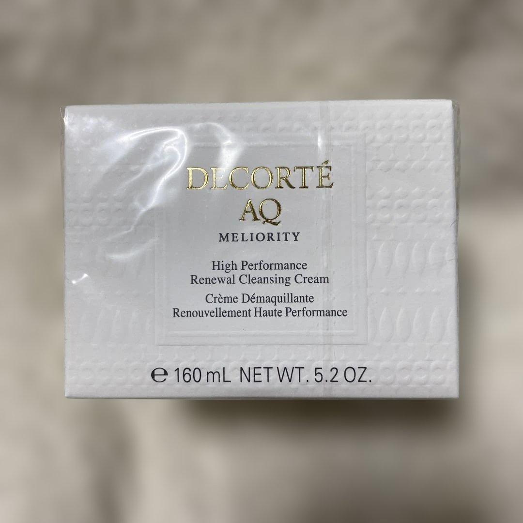 【新品・未開封】DECORTÉ AQミリオリティリニューアルクレンジングクリーム