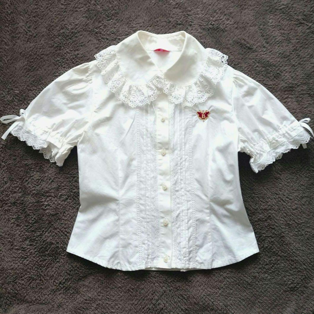 BABY,THE STARS SHINE BRIGHT ロゴ刺繍 ブラウス - メルカリ