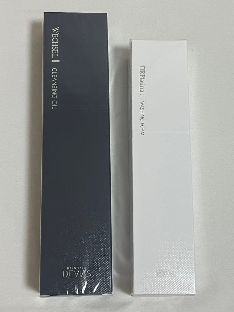 【新品未使用】 DRデヴィアス クレンジングオイル、ウォッシングフォーム セット