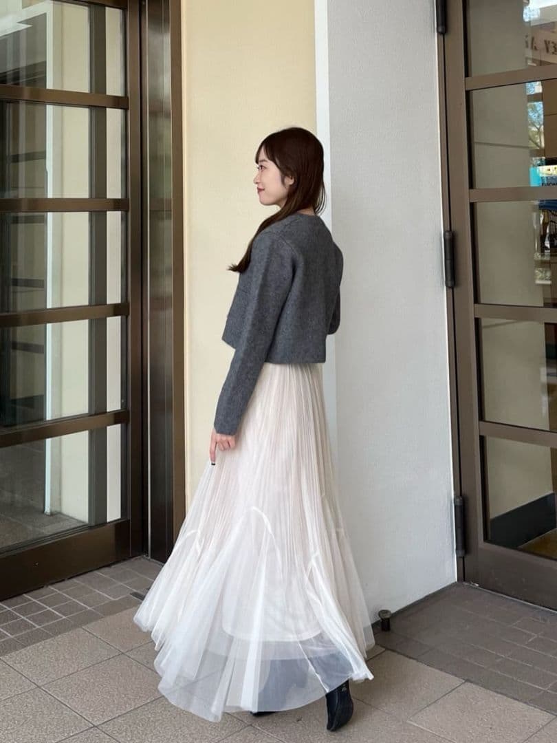 完売 ココディール Sサイズ 新品タグ付 プリーツマチチュールスカート