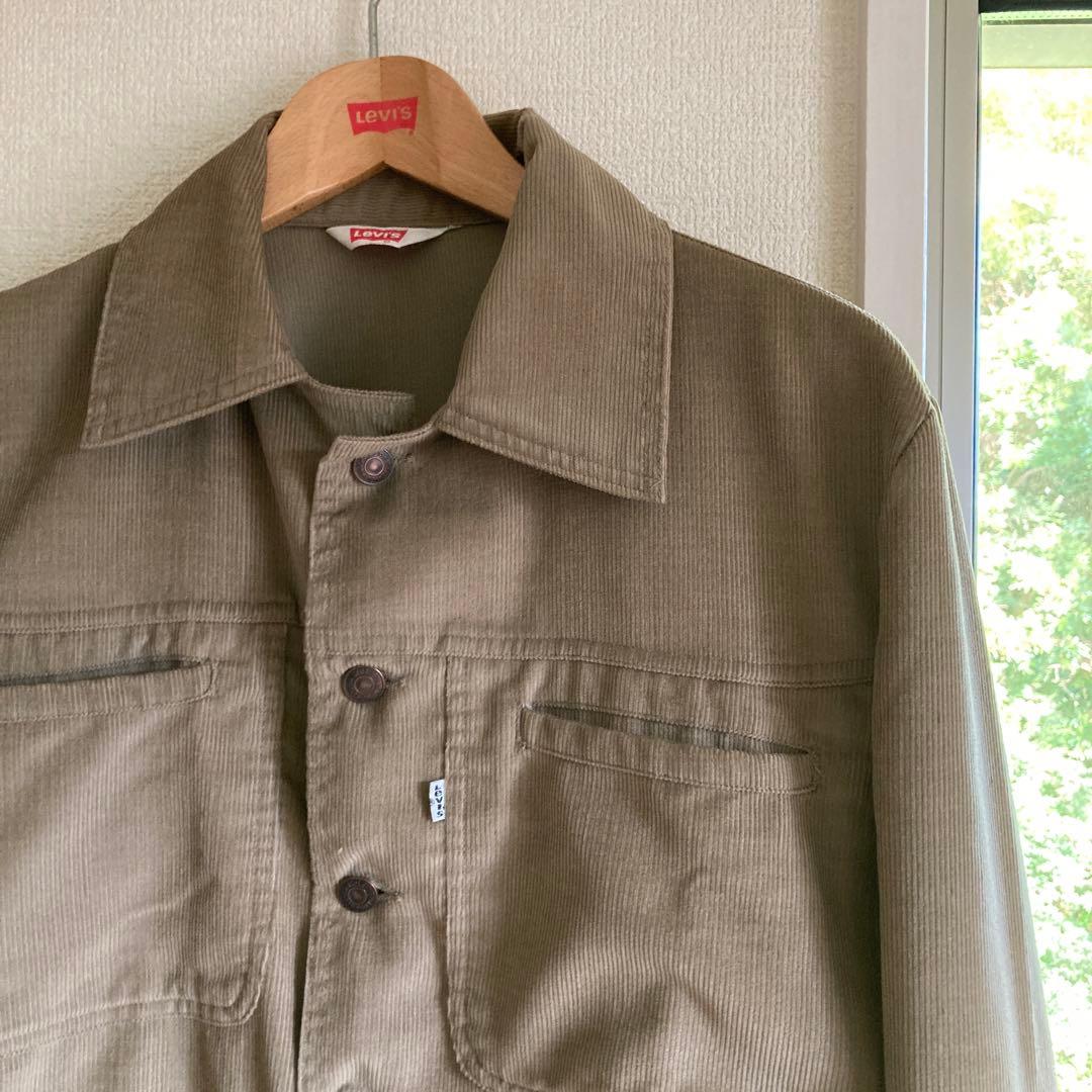 70's VINTAGE Levi's WhiteTab コーデュロイジャケット