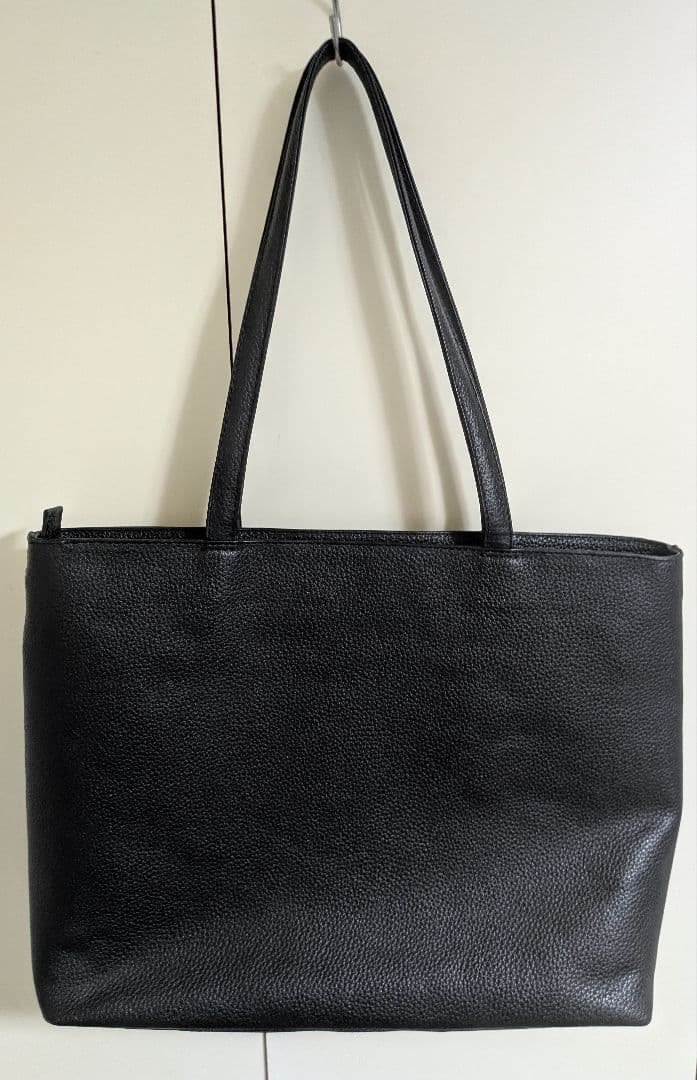 HushTug ハッシュタグ トートバッグ 本革 ブラック メンズ ビジネス