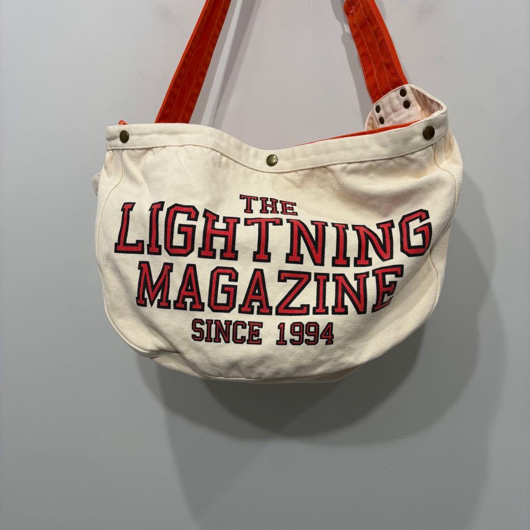 美品 THE LIGHTNING MAGAZINE ニュースペーパー バッグ - メルカリ