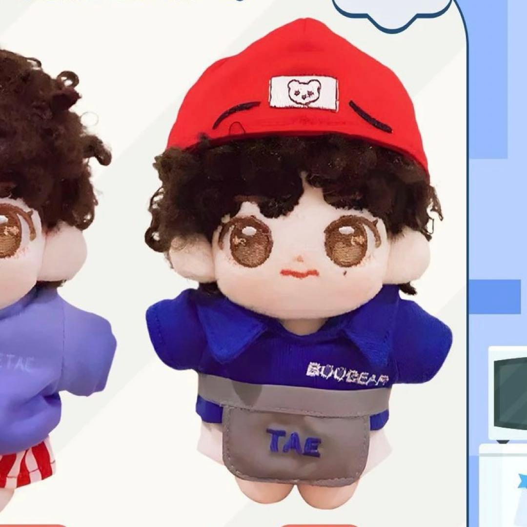 BTS テテ v ぬいぐるみ 新品 マスター 10cm - メルカリ