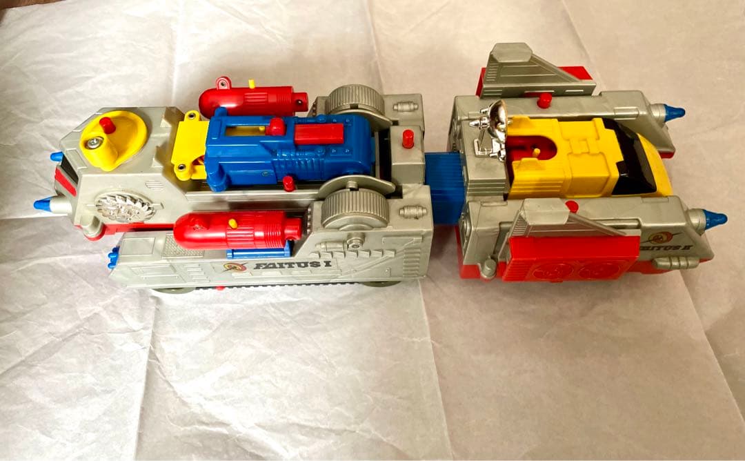 トミー TOMY 恐竜戦隊コセイドン ファイタス I II号合体セット 超合金