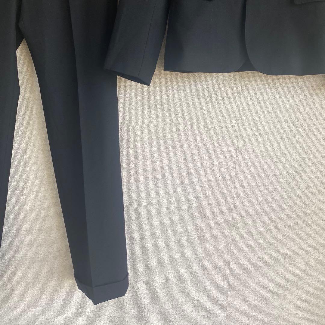 ラルフ ローレン 2ボタン パンツスーツ 11 W76 黒 就活 DMW - メルカリ