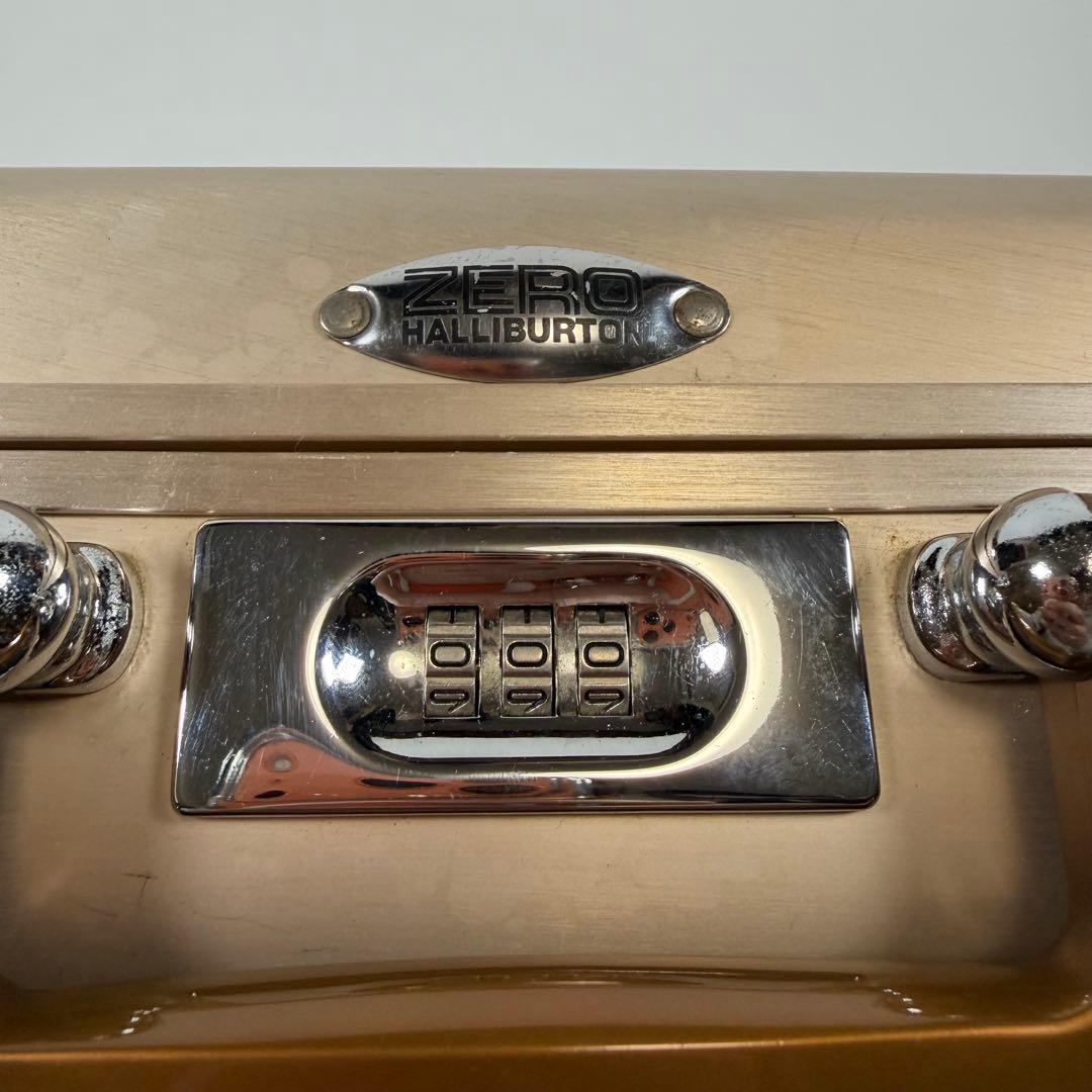 希少色】ゼロハリバートン アタッシュケース ダイヤルロック