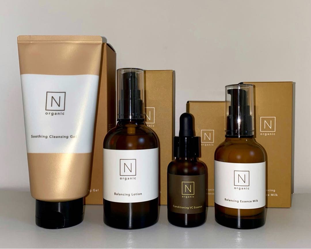 Nオーガニック クレンジング 化粧水 美容液 乳液 4点セット