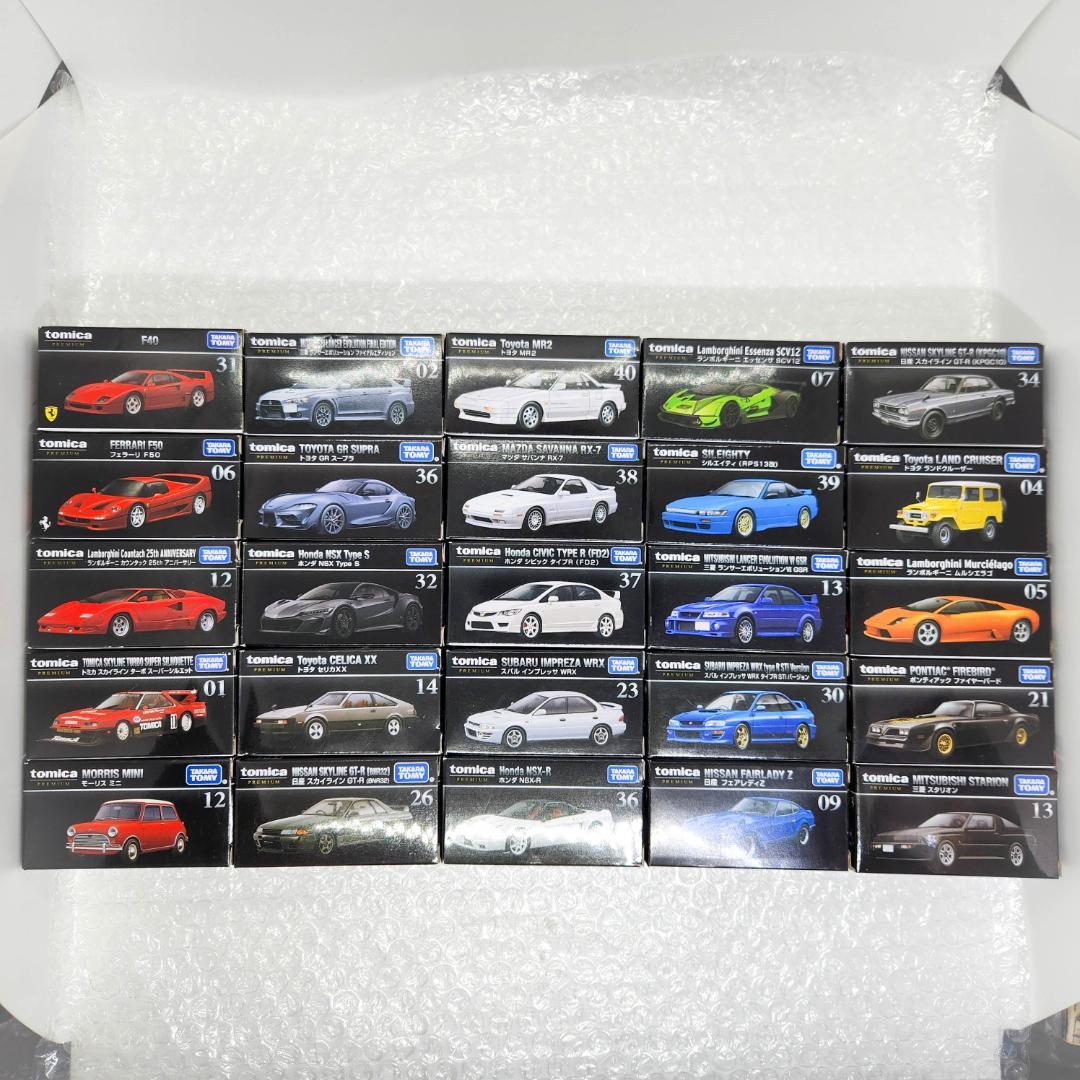 トミカプレミアム セット フェラーリ ランボルギーニ ミニクーパー NSX等