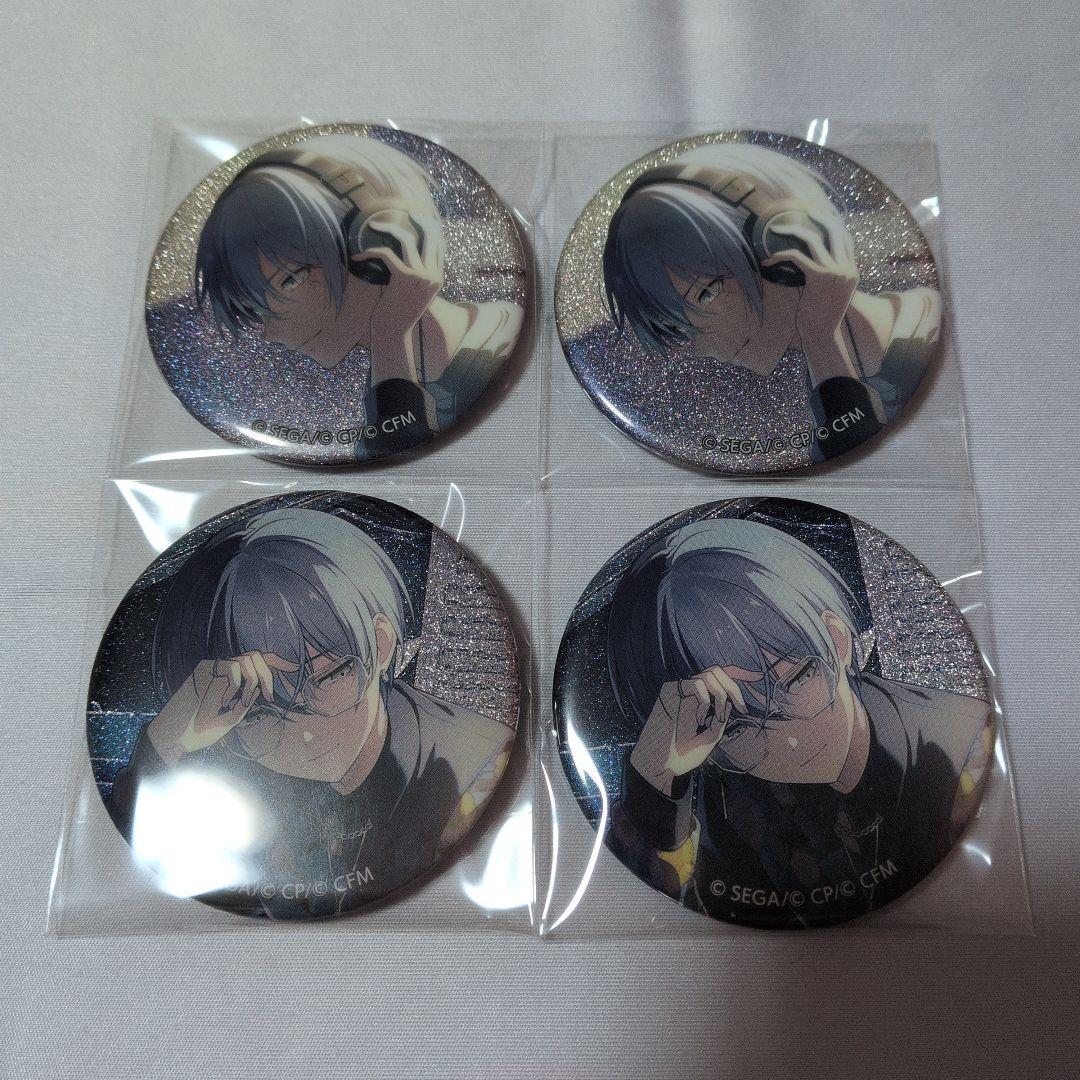 プロジェクトセカイ グリッター缶バッジ41A 42A 青柳冬弥4点 - メルカリ