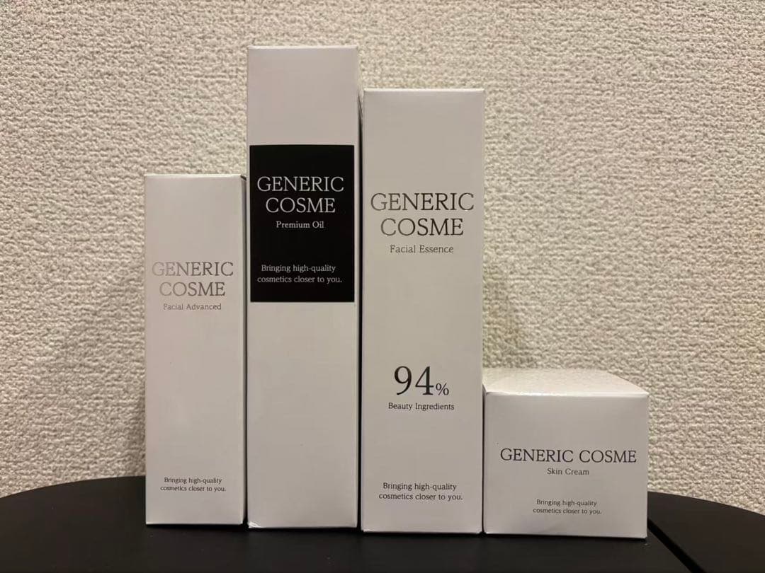 ＃ジェネリック　プレミアムオイル&化粧水&クリーム&美容液4点セット
