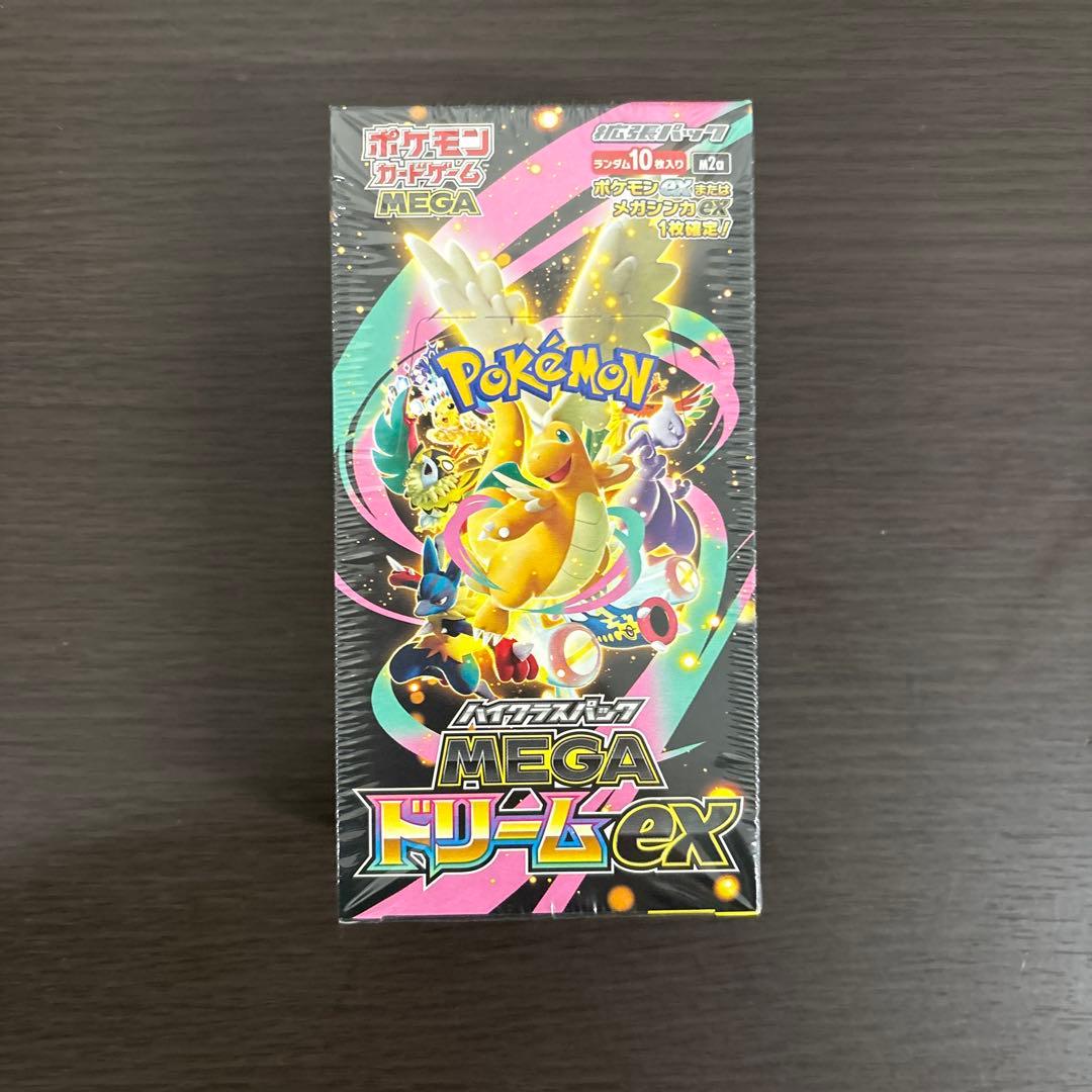 ポケモンカードゲーム MEGAドリームEX BOX シュリンク付き
