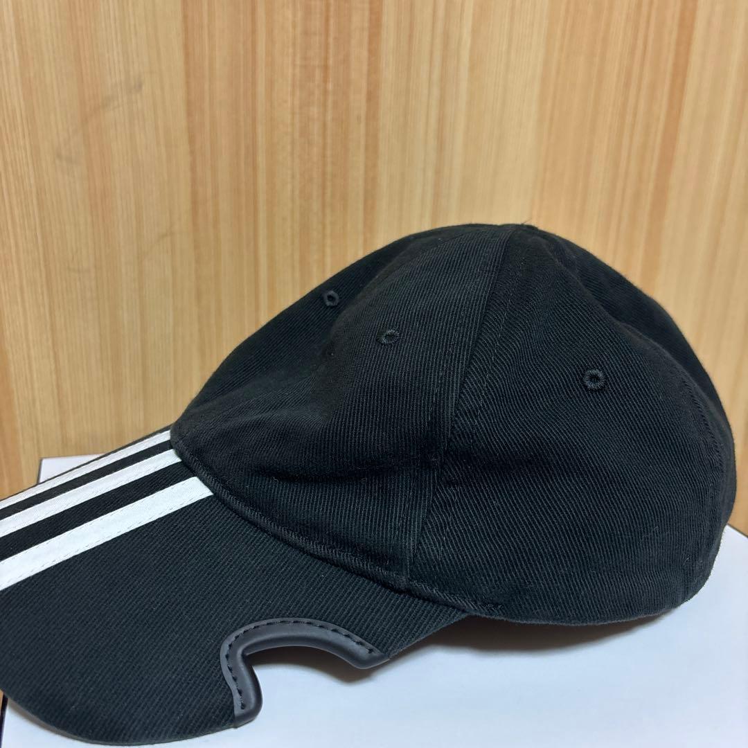 balenciaga×adidas 3ラインキャップ - メルカリ