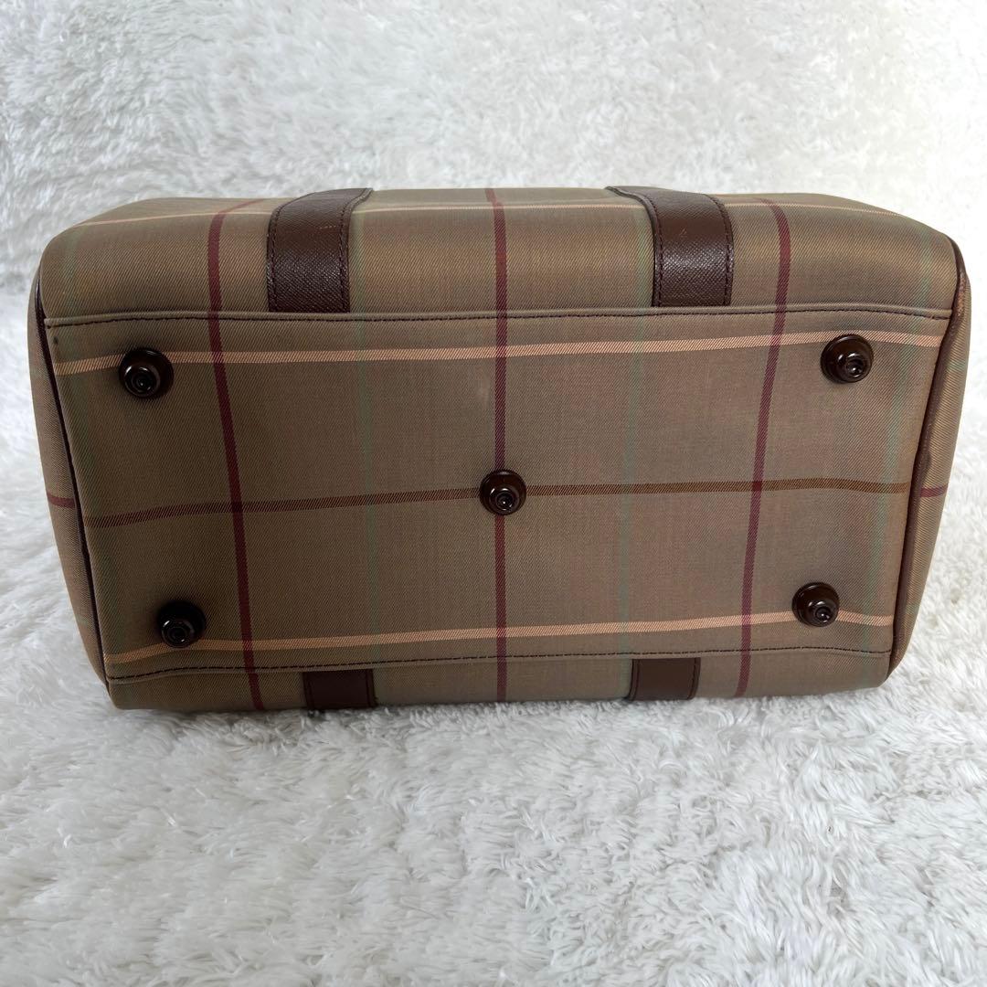 Burberrys バーバリーズ ミニボストンバッグ ヴィンテージ 玉虫色