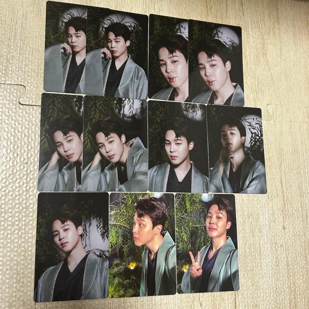 BTS ジミン フォトカード トレカ おまけ付き - メルカリ