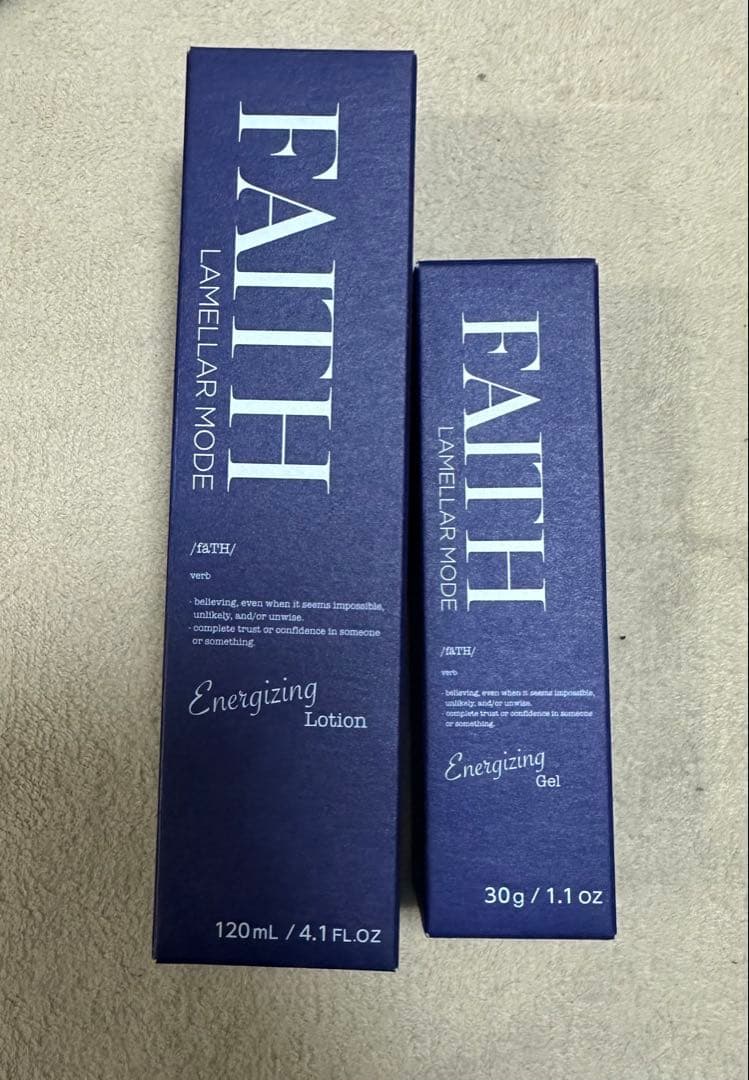 エナジャイジング ローション & ジェル