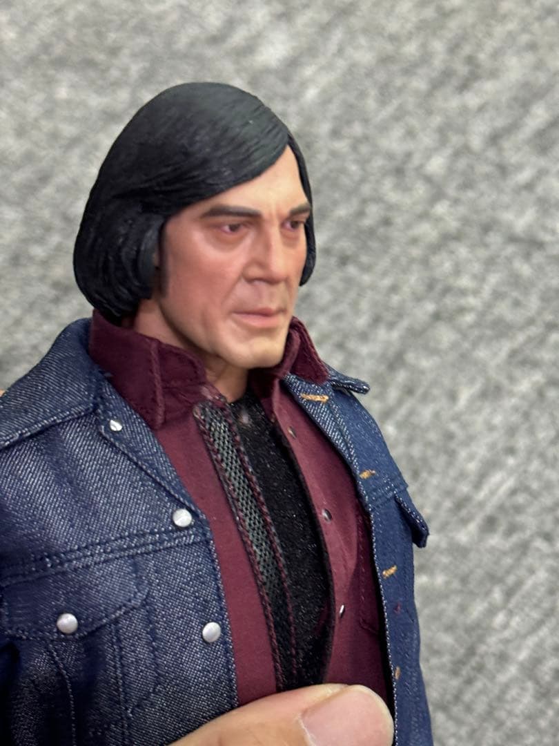 最終値段 ノーカントリー アントン・シガー 1/6 フィギュア ヘッド