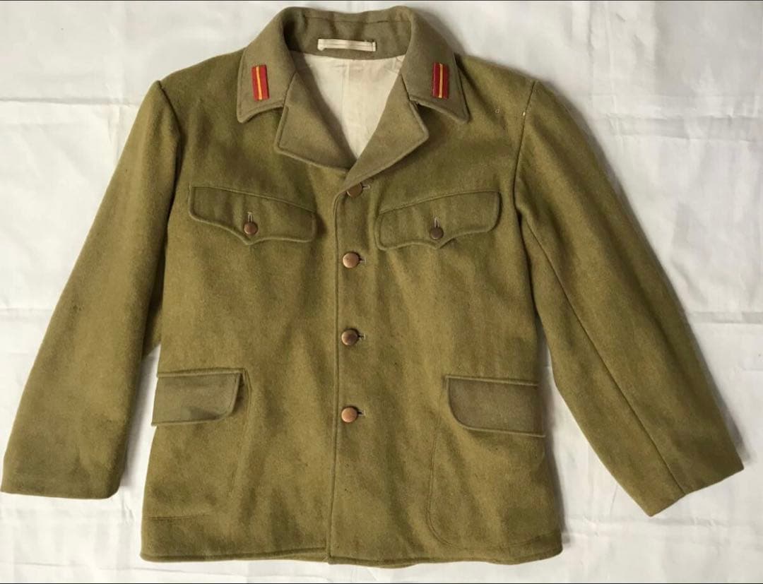 日本軍　日本陸軍　昭和五年式軍衣　昭五式軍衣　開襟改造　服　軍服　実物