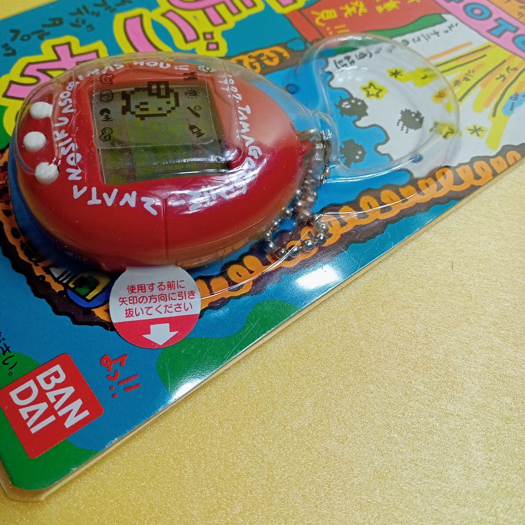 動作未確認 新種発見!!たまごっち 赤 - メルカリ