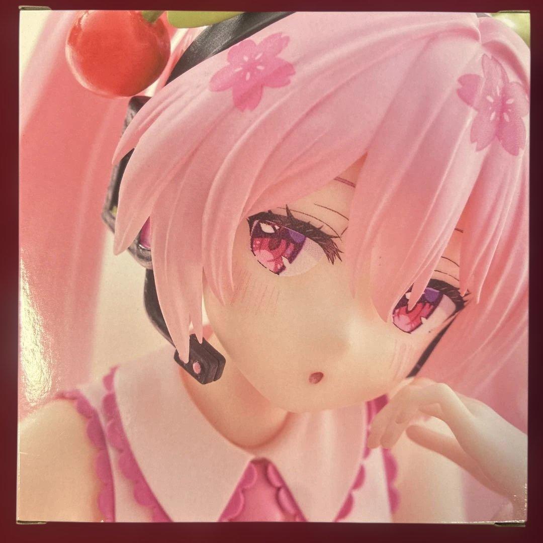 桜ミク desktop cute フィギュア さくらんぼクッション 初音ミク