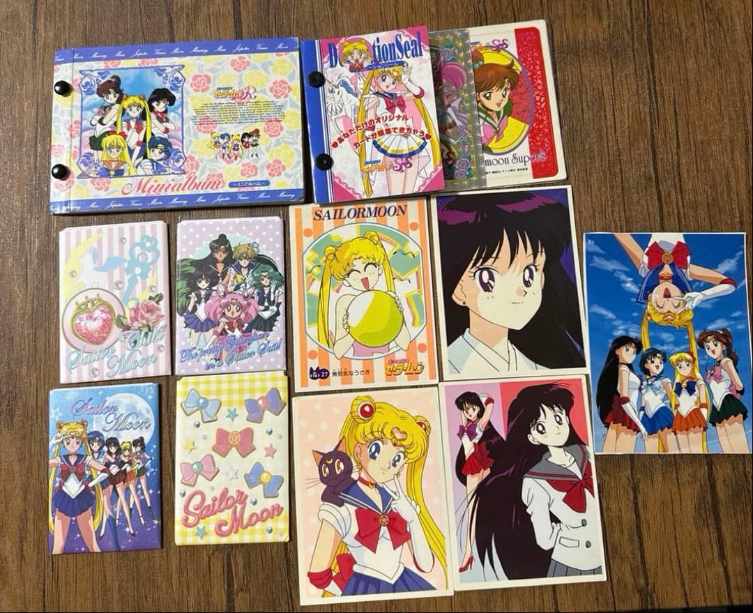 当時物 美少女戦士セーラームーン カード シールまとめ売り - メルカリ