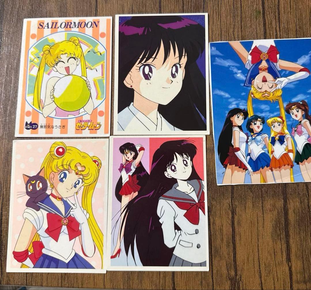 当時物 美少女戦士セーラームーン カード シールまとめ売り - メルカリ