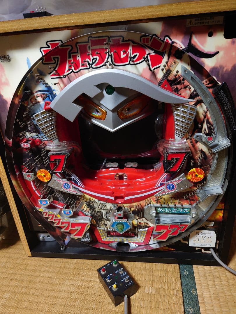 CRぱちんこウルトラセブンL77　卓上　ジャンク　実機　パチスロ