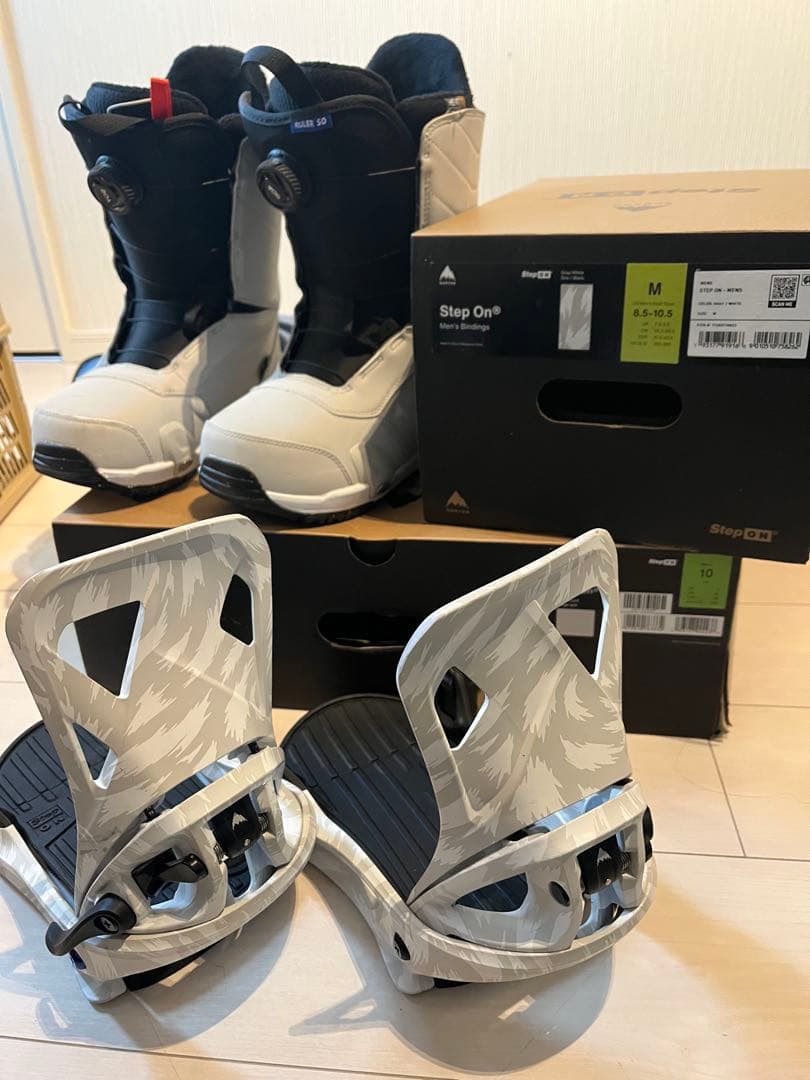 Burton Step On® スノーボードブーツとビンディングセット M 2026年最新】バートン ステップオン セットの人気アイテム - メルカリ