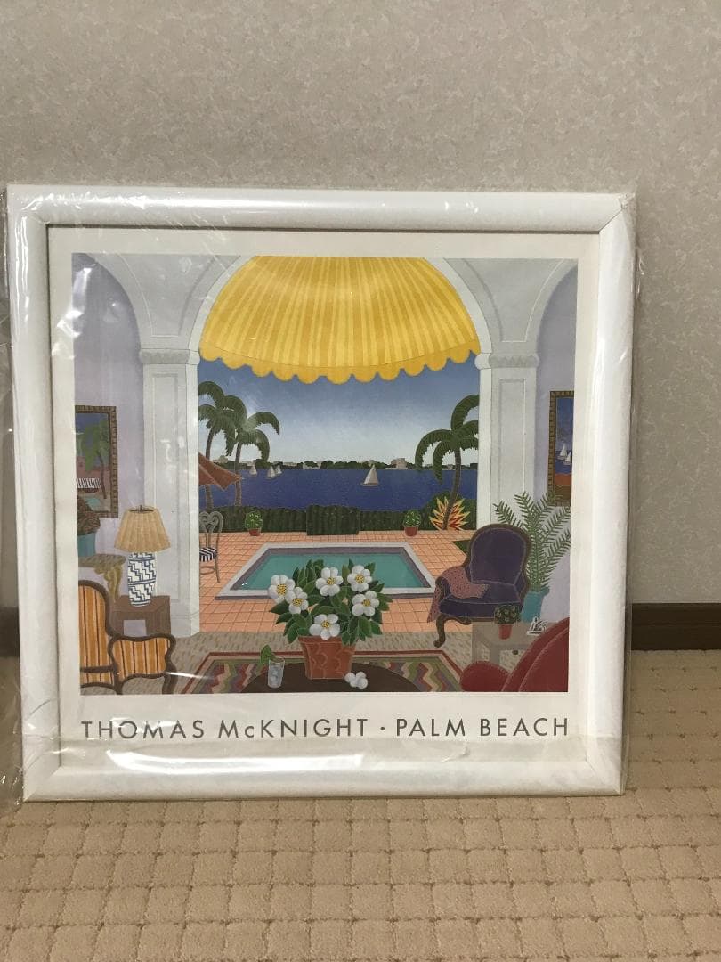 ☆未使用　THOMAS.McKNIGHT PALM BEACH ポスター Thomas Mcknight ,Palm Beach ,north ocean boulevard | eBay