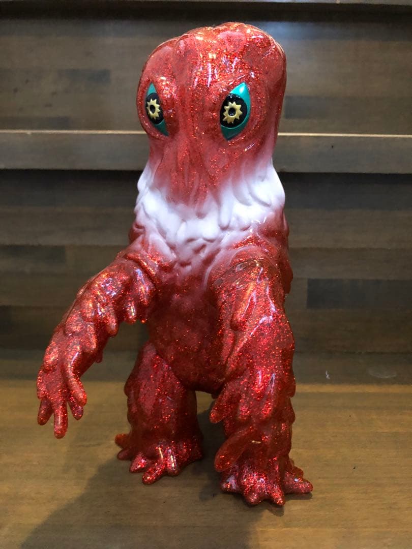 マルサン ヘドラ Red Glltter(赤ラメ) ソフビ