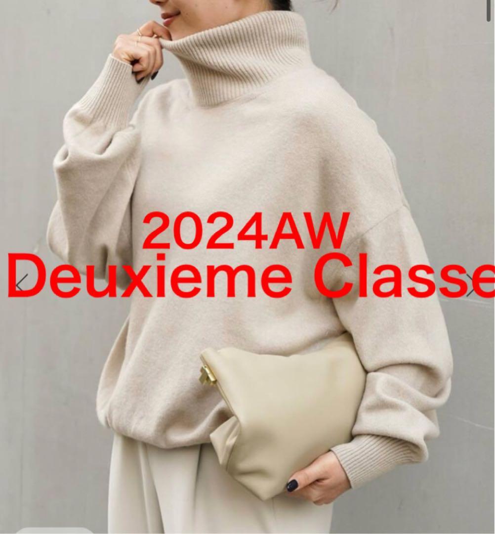 ドゥーズィエムクラス　2024AW JUSPER タートルネック プルオーバー