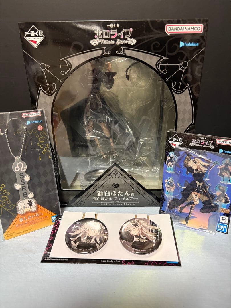 ミ*ア様 一番くじ ホロライブ villain style 獅白ぼたん フィギュ 一番くじ ホロライブ ～Villain Style～ 📅2026年1月10日(土)より順次