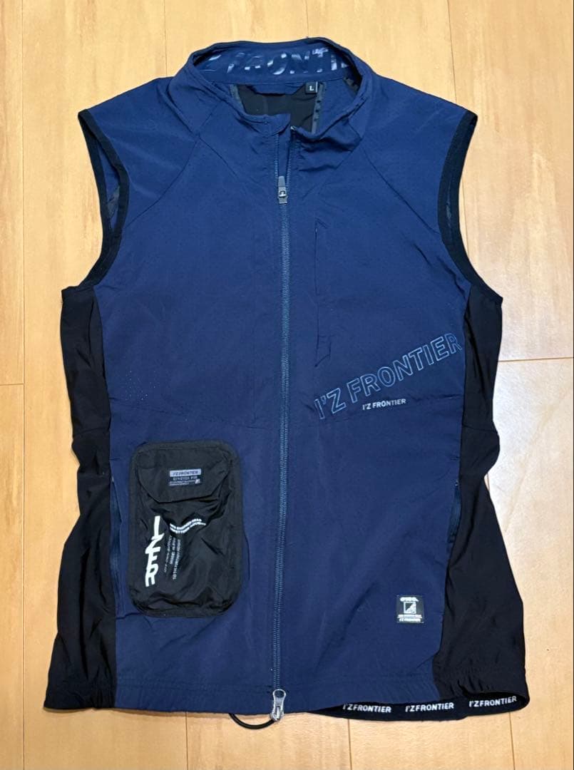 アイズフロンティア 2024年ペルチェベスト4冷却パッド Lサイズ ネイビー