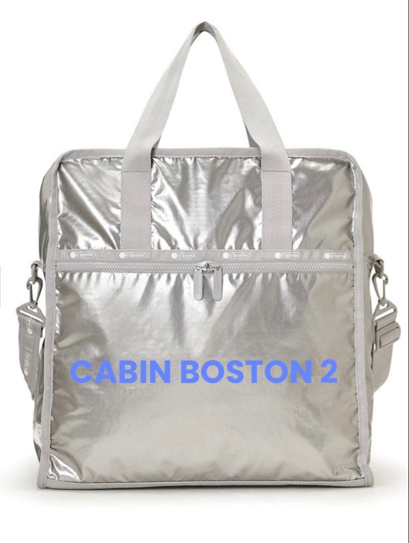 新品【LeSportsac×ひとりっぷ(R)】CABIN BOSTON2　ギンガ 完売品＊ひとりっぷ × LeSportsac CABIN BOSTON2ギンガ - メルカリ