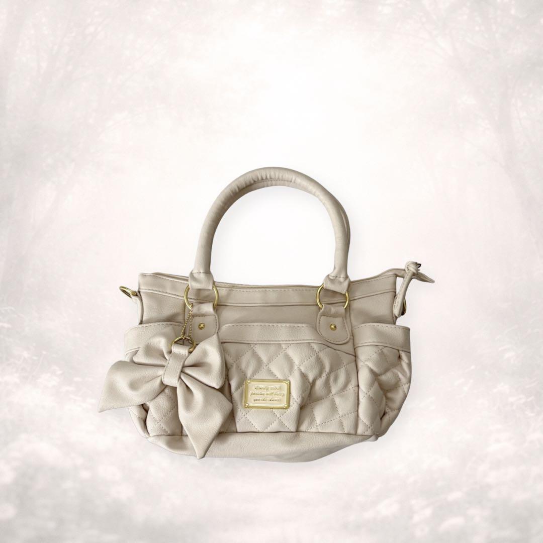 00s 姫ギャル 姫カジ 森ガール フェアリーグランジ 2wayリボンバッグ