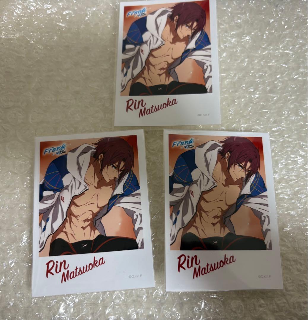 Free! FS CD ジャケット ミニブロマイド 松岡凛 - メルカリ