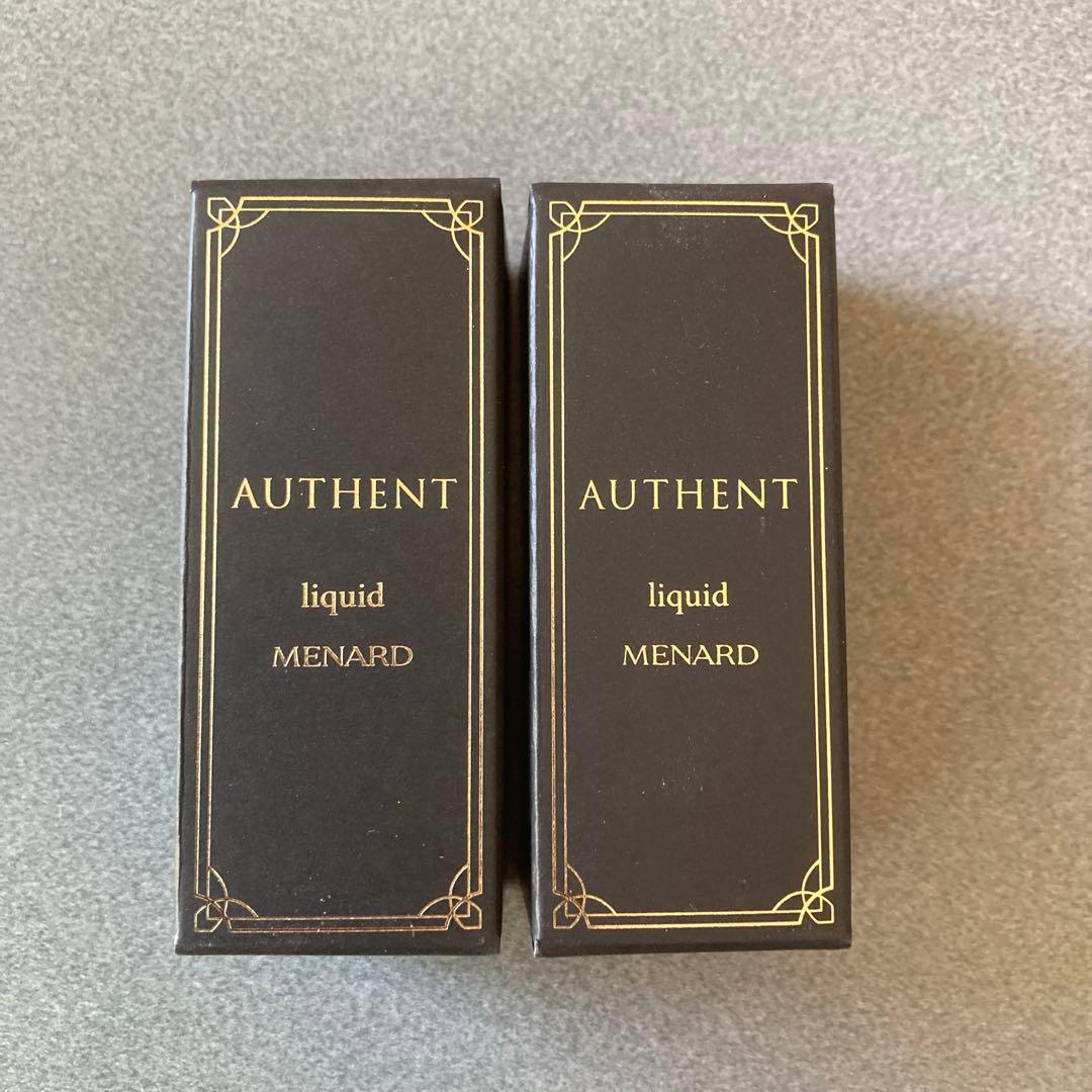 美容液 AUTHENT liquid MENARD 10ml