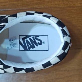 靴 VANS OLDSKOOL 36DX BLACK CHECKER 26.5cm