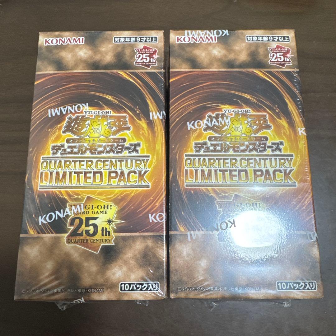 遊戯王　クォーターセンチュリーリミテッド　6box コナミデジタルエンタテインメント 【予約】遊戯王OCG デュエル