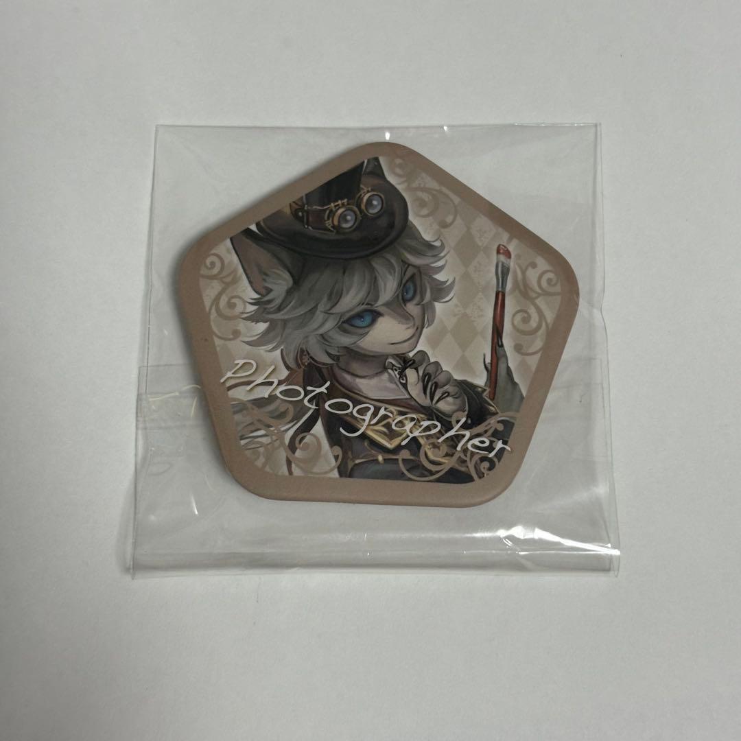 第五人格 Identity 5 五角形缶バッジ 写真家 アニメイト限定 ジョゼフ