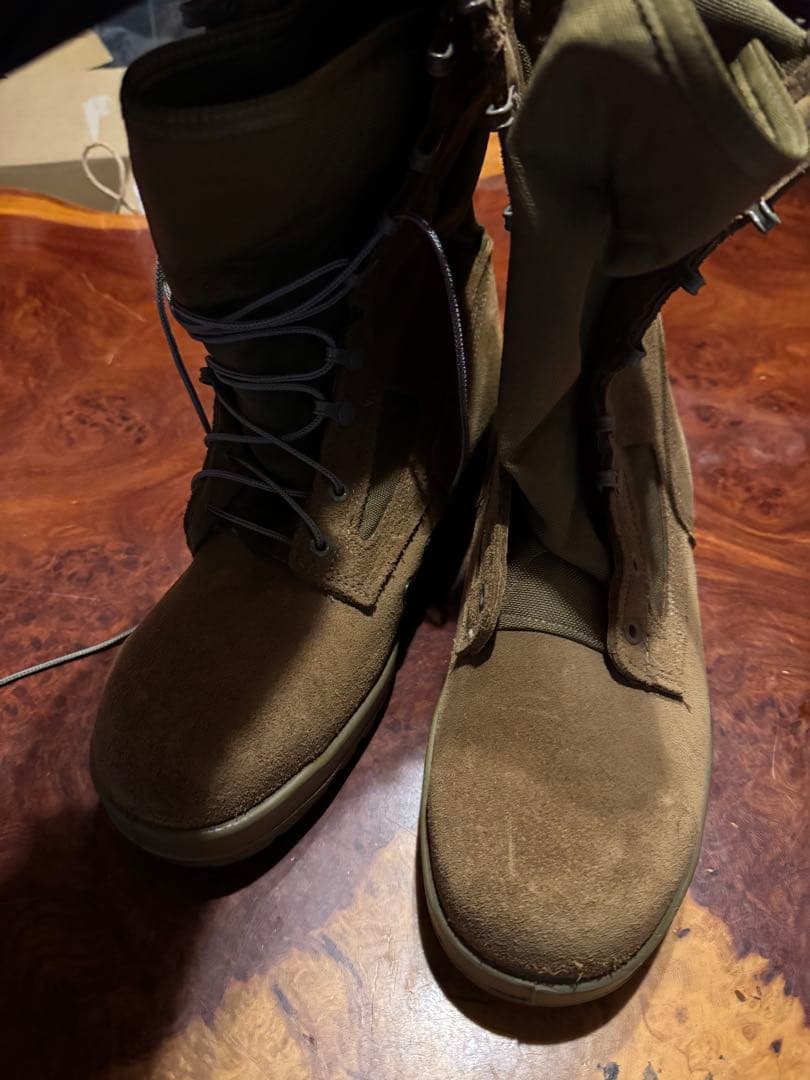 米軍実物USMCブーツ　belleville US12（30cm）訳あり