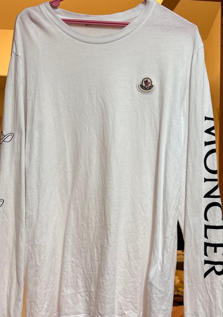 MONCLER 長袖シャツ ホワイト