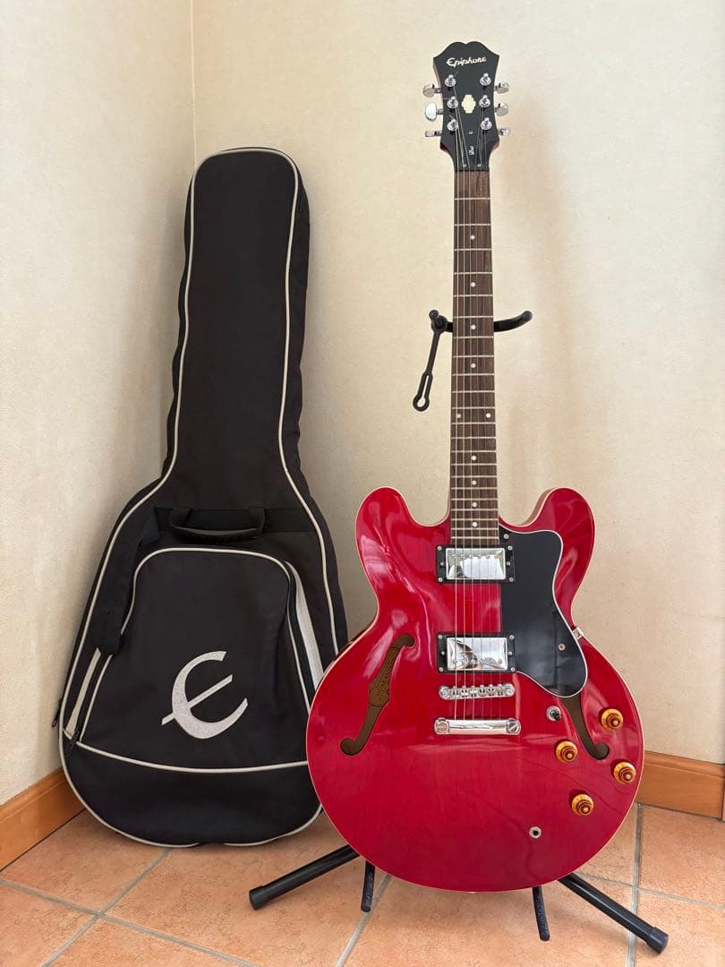 エレキギターエピフォン　　　　 Dot CH 美品